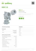 Datasheet for Spelsberg 97072001, EAN: 4013902926527