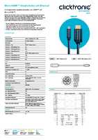 Datasheet for Clicktronic 70328, EAN: 4040849703287
