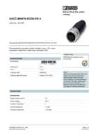 Datasheet for Phoenix Contact 1521384, EAN: 4017918949600