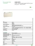 Datasheet for Schneider Electric KSB100SF4, EAN: 3606480005855