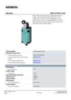 Datenblatt zu Siemens 3SE51140CH011AC5, EAN: 4011209692824