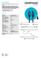 Datasheet for Clicktronic 70366, EAN: 4040849703669