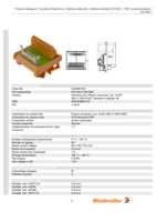 Datasheet for Weidmüller 0224661001, EAN: 4032248047123