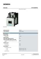 Datasheet for Siemens 3RT14566NP36, EAN: 4011209509818