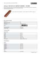 Datasheet for Phoenix Contact 1201895, EAN: 4017918017583