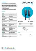 Datenblatt zu Clicktronic 70443, EAN: 4040849704437