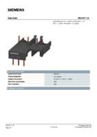 Datasheet for Siemens 3RA19111A, EAN: 4011209280212