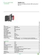 Datenblatt zu Schneider Electric XB4BA4322, EAN: 3389110886979