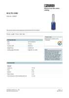 Datasheet for Phoenix Contact 3200027, EAN: 4017918093679