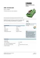 Datasheet for Phoenix Contact 2975900, EAN: 4017918089191