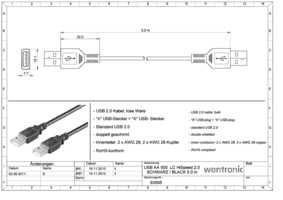 Datasheet for Goobay 93595, EAN: 4040849935954