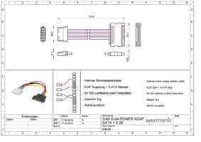 Datasheet for Goobay 93634, EAN: 4040849936340
