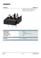 Datasheet for Siemens 3RA29211A, EAN: 4011209741102