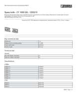 Datenblatt zu Phoenix Contact 1205215, EAN: 4017918100131