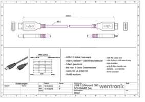 Datasheet for Goobay 95027, EAN: 4040849950278