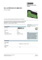 Datenblatt zu Phoenix Contact 2863834, EAN: 4017918977733