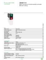 Datenblatt zu Schneider Electric ZB4BA7341, EAN: 3389119043847