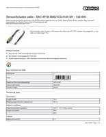 Datasheet for Phoenix Contact 1521847, EAN: 4017918968823