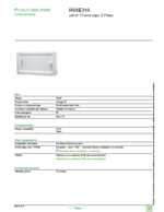 Datasheet for Schneider Electric R9XE310, EAN: 3606480516054