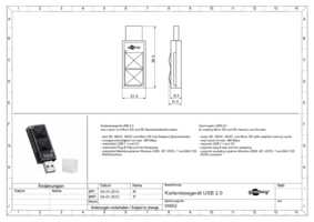 Datasheet for Goobay 95682, EAN: 4040849956829