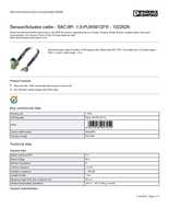 Datasheet for Phoenix Contact 1522626, EAN: 4017918957452