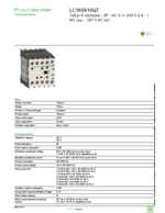 Datasheet for Schneider Electric LC1K0610G7, EAN: 3389110346145