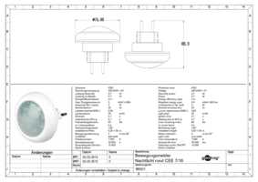 Datasheet for Goobay 96501, EAN: 4040849965012