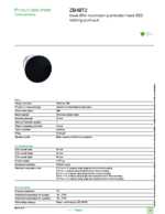 Datasheet for Schneider Electric ZB4BT2, EAN: 3389110888638