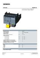 Datasheet for Siemens 3RA69703A, EAN: 4011209738294