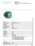 Datasheet for Schneider Electric ZB5AA333, EAN: 3389110904543