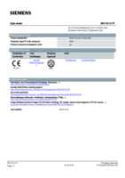 Datasheet for Siemens 3RV19137F, EAN: 4011209335264