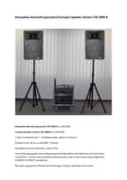 Datasheet for AUDEMO-SYSTEMS CSS-2004B