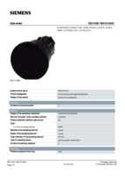 Datasheet for Siemens 3SU10001BA100AA0, EAN: 4011209956230