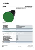 Datenblatt zu Siemens 3SU10001BD400AA0, EAN: 4011209956315