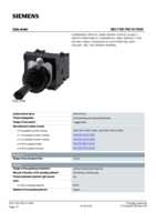 Datasheet for Siemens 3SU11007AC101NA0, EAN: 4011209954731