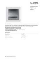 Datenblatt zu Siedle 200087581-00, EAN: 4015739875818