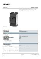 Datasheet for Siemens 3UF71011AA000, EAN: 4011209607934