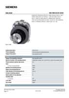 Datenblatt zu Siemens 3SU10604LC010AA0, EAN: 4011209968479