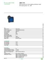 Datasheet for Schneider Electric ZB6CW6, EAN: 3389110849011