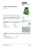 Datasheet for Phoenix Contact 2966773, EAN: 4017918130596