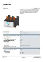 Datasheet for Siemens 3RB21534FF2, EAN: 4011209638358