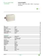 Datasheet for Schneider Electric KSA630ABT4, EAN: 3606480005053