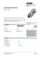 Datasheet for Phoenix Contact 1506901, EAN: 4017918881191