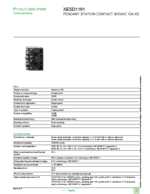 Datenblatt zu Schneider Electric XESD1181, EAN: 3389110641066