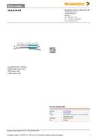 Datasheet for Weidmüller 0317100000, EAN: 4008190049751