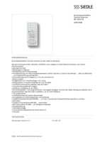 Datenblatt zu Siedle 200037008-00, EAN: 4015739370085