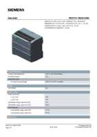 Datasheet for Siemens 6ES72141BG400XB0, EAN: 4047623402749