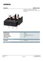 Datasheet for Siemens 3RA29211AA00, EAN: 4011209741119