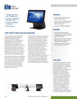 Datasheet for Elo Touch Solutions E143088