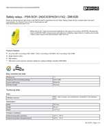 Datasheet for Phoenix Contact 2981020, EAN: 4017918911065